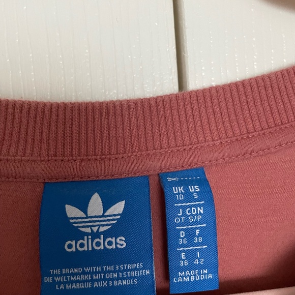 Adidas original midi dress three stripes size small - Picture 4 of 4